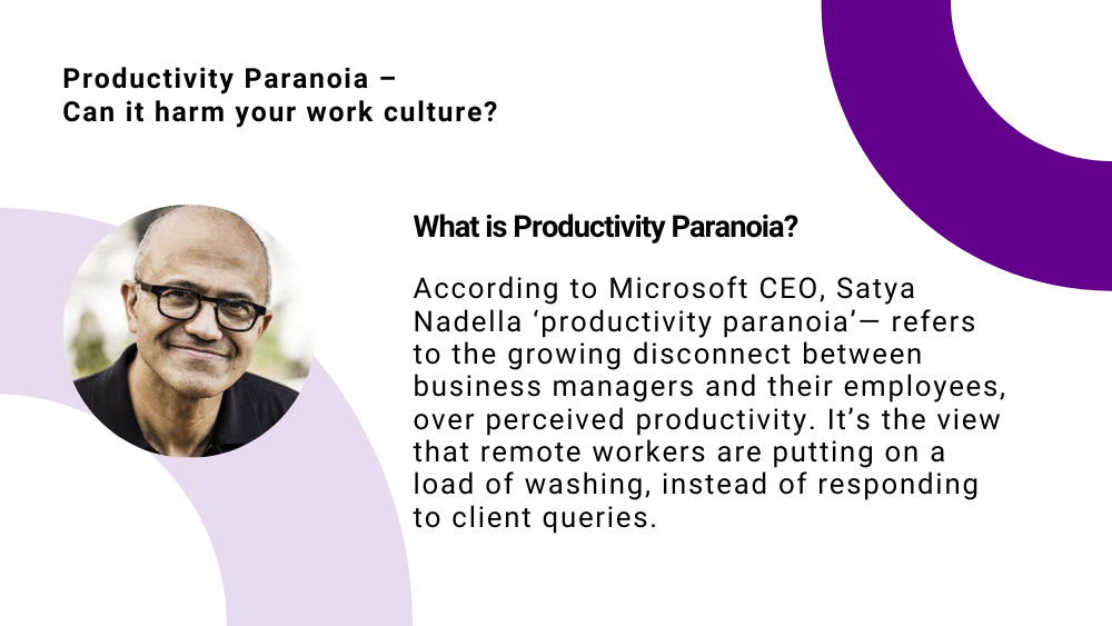 Infographic - The danger of productivity paranoia