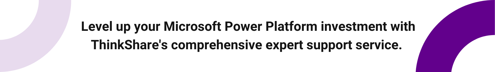 Power Platform Support Article CTA Banner